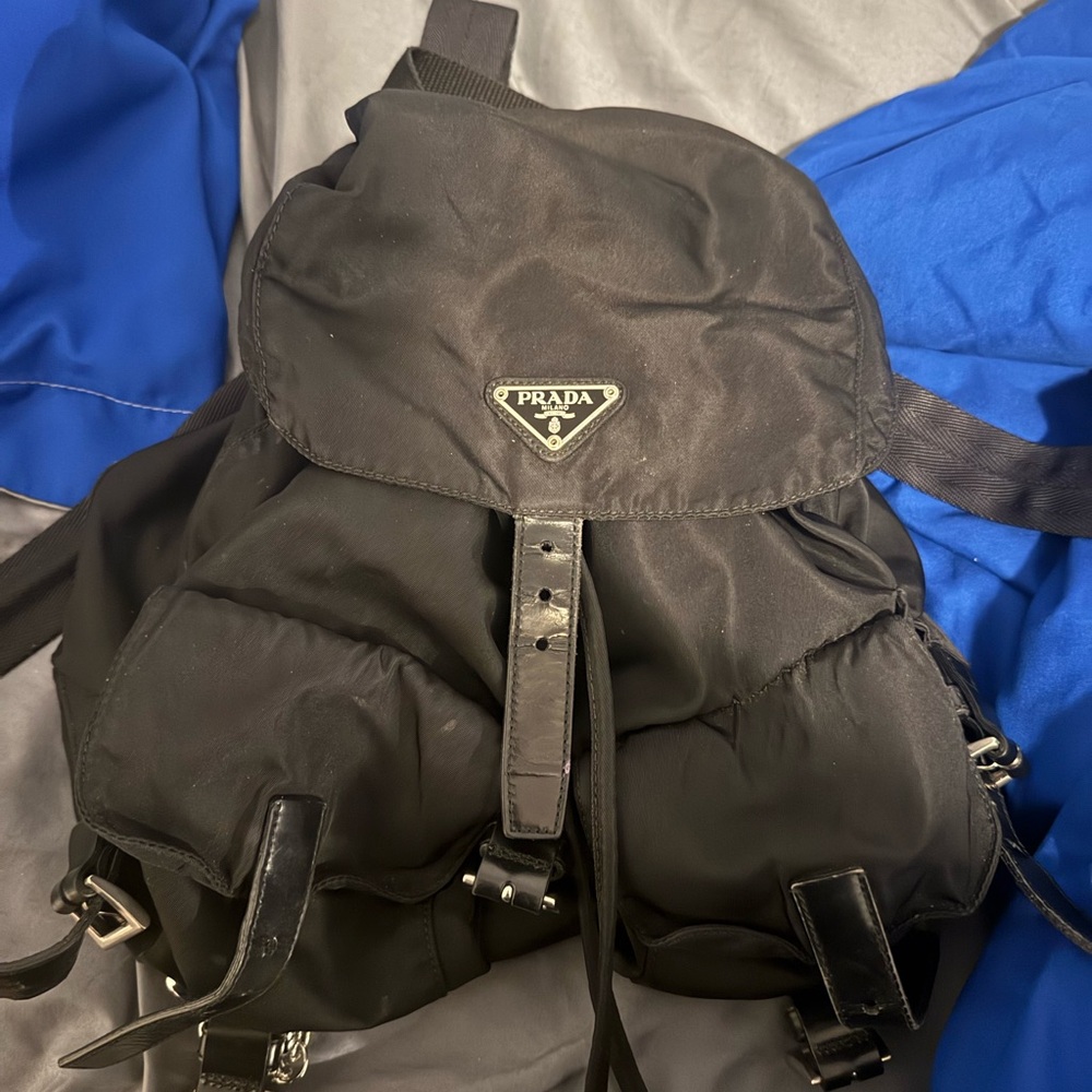 Authentic Prada Nylon Backpack - image 1